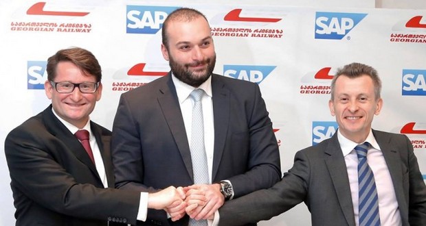 საქართველოს რკინიგზამ SAP-თან ხელშეკრულება გააფორმა